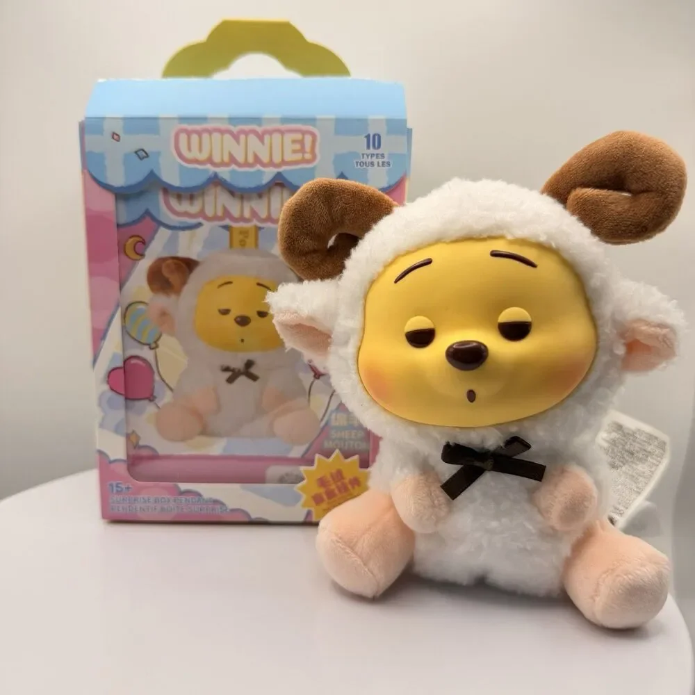 MINISO Winnie The Pooh Naughty Party Plush Vinyl Toy - Confirmed SHEEP